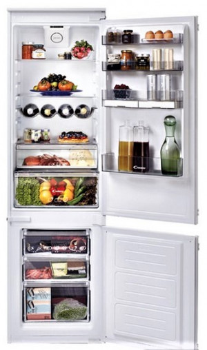 Candy CKBBS 182 встраиваемый холодильник с морозильником
