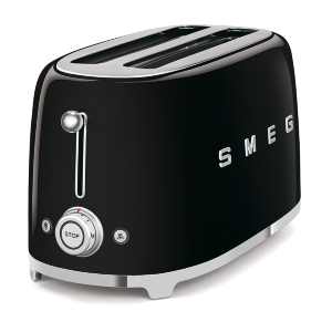 Smeg TSF02BLEU тостер на 4 ломтика черный