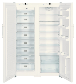 Liebherr SBS 7212 холодильник Side by Side с морозильником